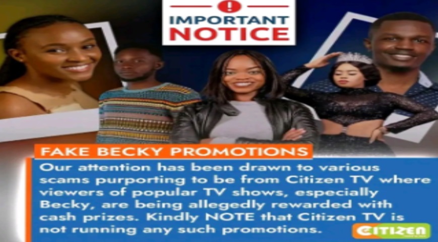 Fake Becky promotions